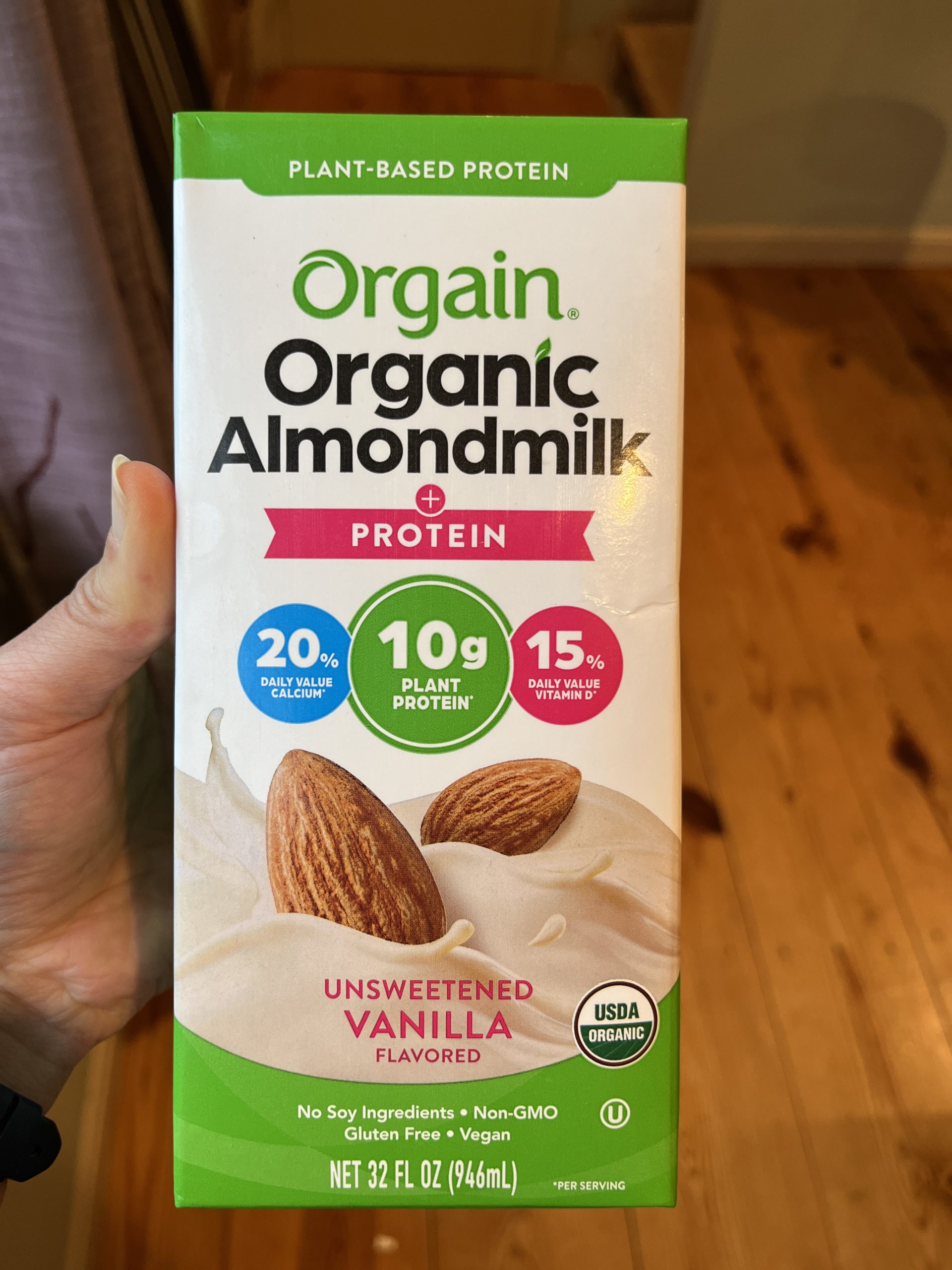 protein almond milk